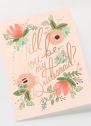Boxed Set of Blushing Bridesmaid Cards