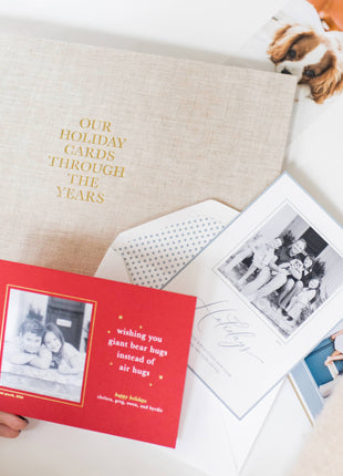 Holiday Card Book