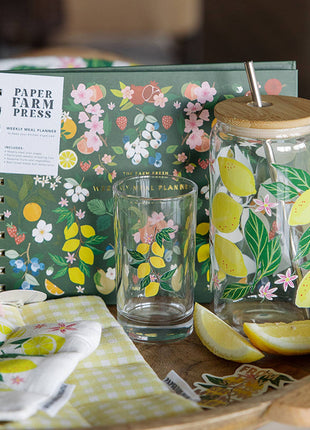 Lemon Grove Glass Can