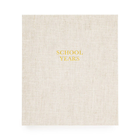 Flax School Years Book: Off-White