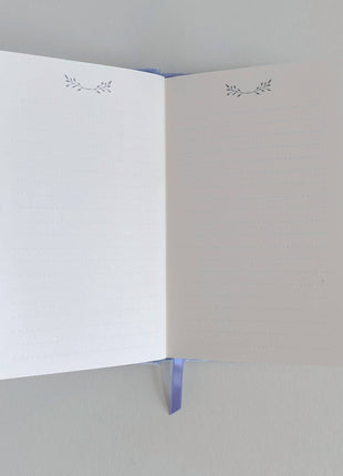 Wedding Vows Silk Velvet Book- Assorted colors