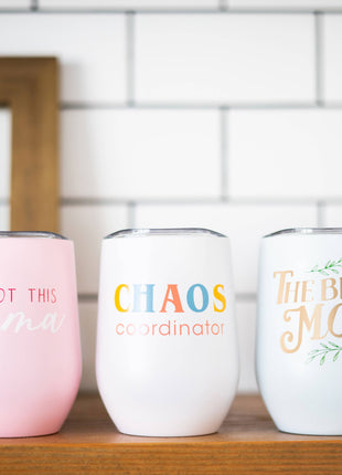 Chaos Coordinator Wine Tumbler