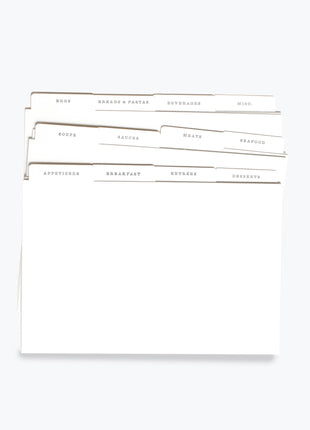 Garden Party Blue Tin Recipe Box