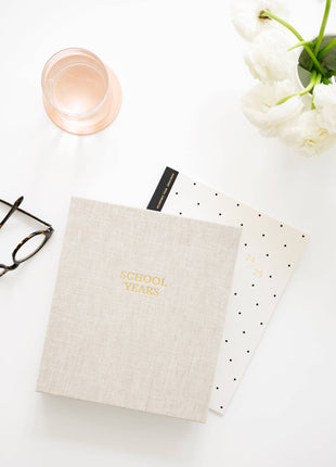 Flax School Years Book: Off-White