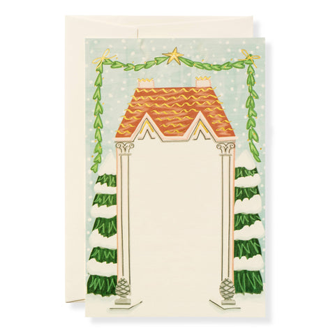 Holiday House Invitations: Box of 10