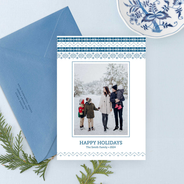 Fair Isle Holiday Card