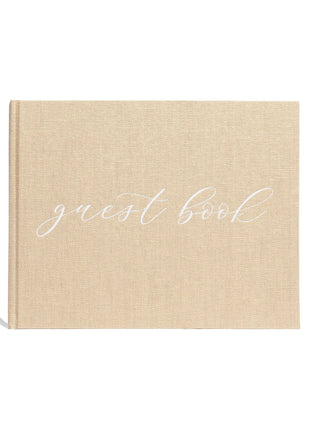 Wedding Linen Guest Book