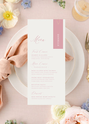 Classic Menu Cards