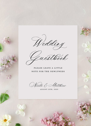 Wedding Guestbook Sign