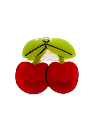 Mini Maraschino Cherries Hair Claw Clip