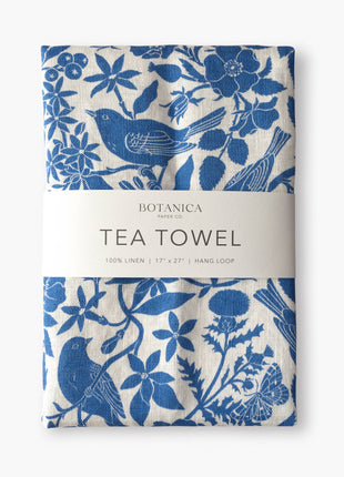 SONGBIRDS | 100% LINEN TEA TOWEL