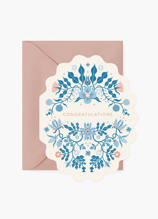 FOLK CONGRATULATIONS | greeting card