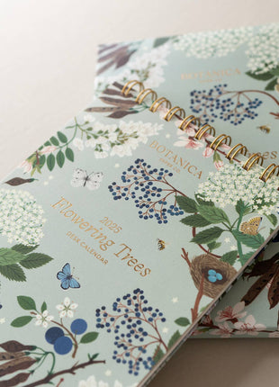 2025 DESK CALENDAR / FLOWERING TREES