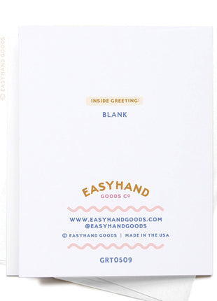 My Present Is My Presence Cat Greeting Card