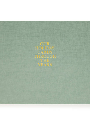 Holiday Card Book, Sage