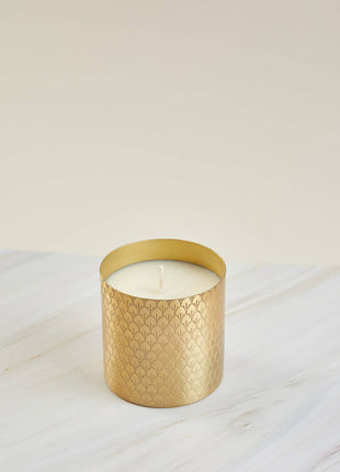 Candlefish No. 4 Engraved Scales Candle 9 oz (Holiday)