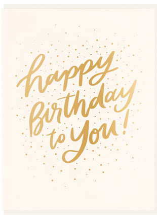 Birthday Burst - Foil Card
