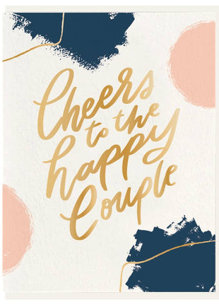 Cheers - Letterpress + Foil Card