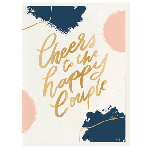 Cheers - Letterpress + Foil Card