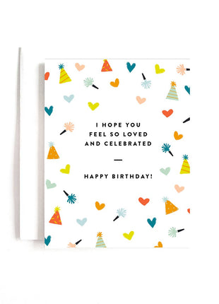 Loved & Celebrated Birthday Card
