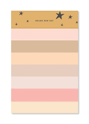 Colorblock Daily Notepad