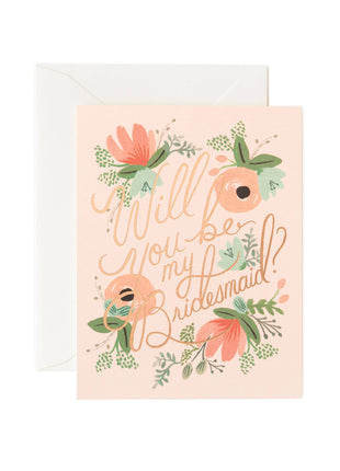 Boxed Set of Blushing Bridesmaid Cards