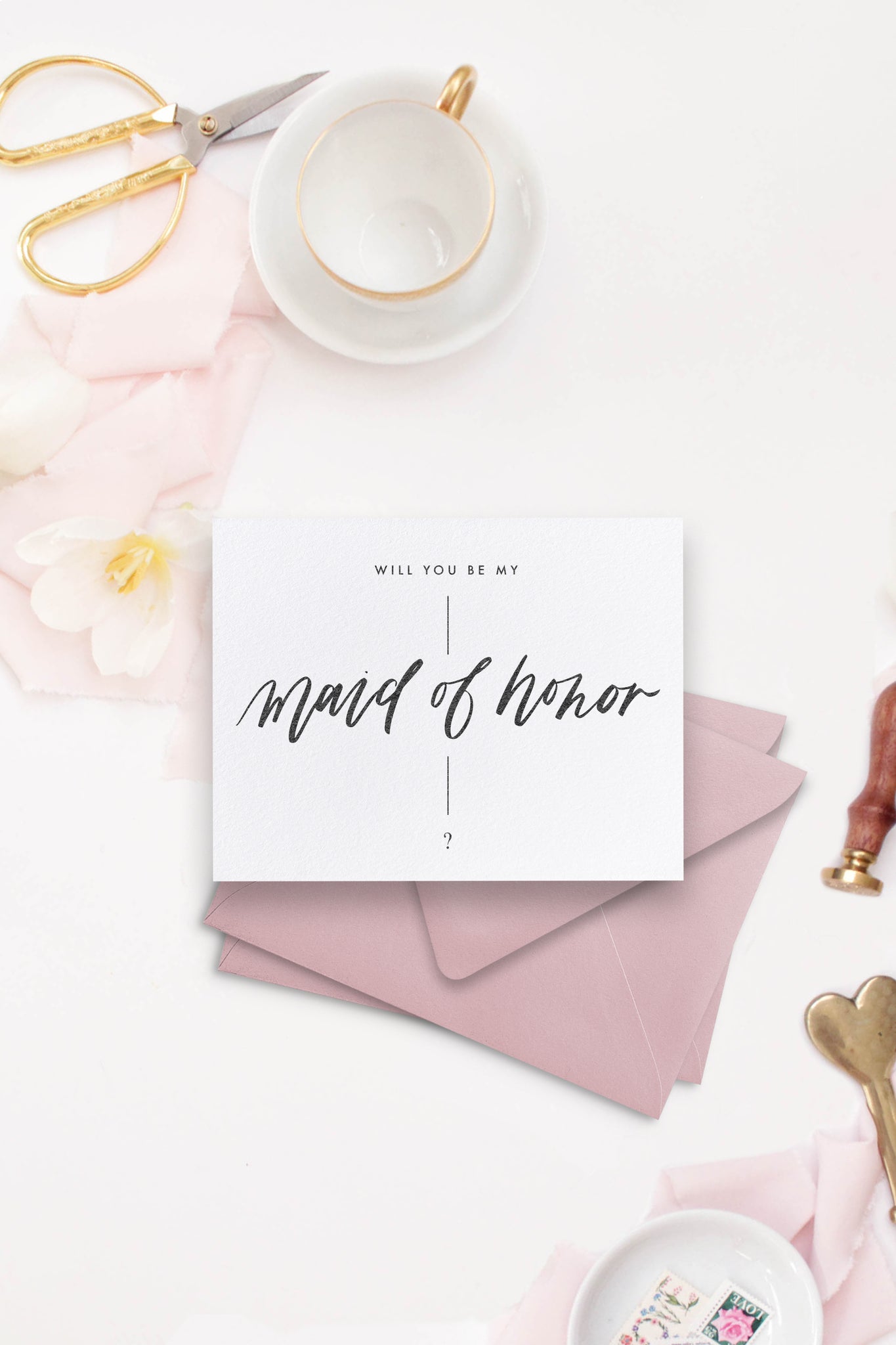 Will You Be My Maid Of Honor Card