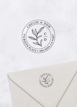 Botany Custom Return Address Stamp