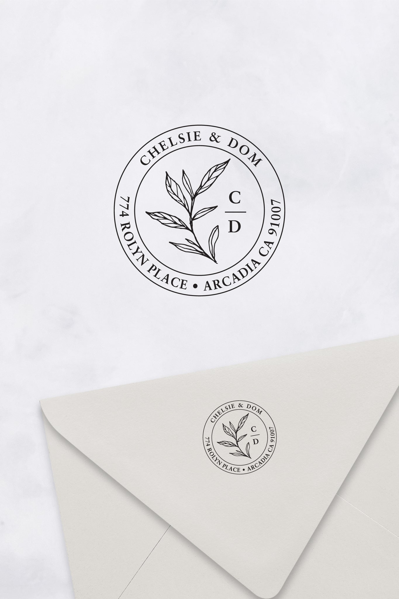 Botany Custom Return Address Stamp