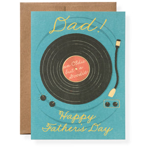 Record Greeting Card