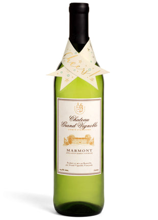 Cheers Bottle Gift Tag