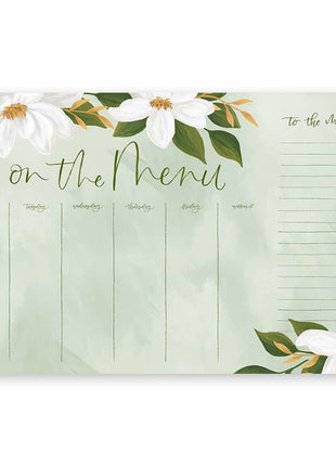 Greenwood Menu Notepad