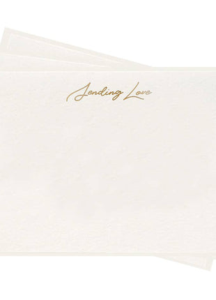 Sending Love - Fancy Flat Notes