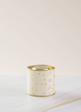 Candlefish No. 78 Gold Tin w/ Embossed Lid (Fall White) 7 oz